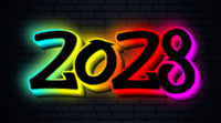 2028 Efecto de texto