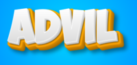 Advil テキスト効果
