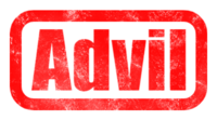 Advil Текстовый эффект