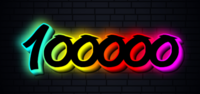 100000 Effet de texte