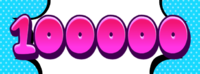 100000 Efekt tekstowy