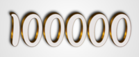 100000 Текстовый эффект