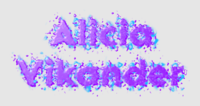 Alicia Vikander Text effect