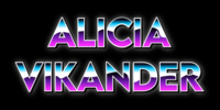 Alicia Vikander Text effect