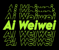 Ai Weiwei Текстовый эффект