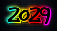 2029 Text effect