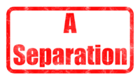 A Separation Text effect