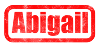 Abigail Effetto testo