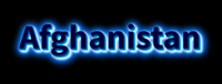 Afghanistan Text effect