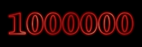 1000000 Tekst effect
