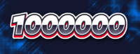 1000000 Текстовый эффект