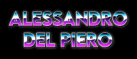 Alessandro Del Piero テキスト効果