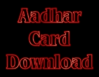 Aadhar Card Download Metin efekti