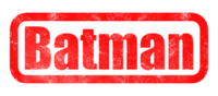 Batman Efekt tekstowy