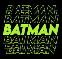 Batman Texteffekt