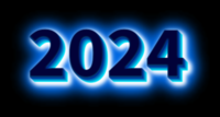 2024 Текстовый эффект