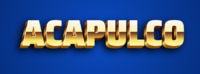 Acapulco Efeito do texto