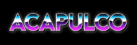 Acapulco Effetto testo