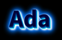 Ada Tekst effect