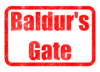 Baldur's Gate Effetto testo