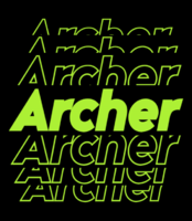 Archer Text effect