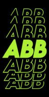 ABB Text effect