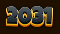 2031 Texteffekt