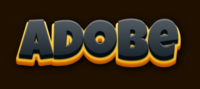 Adobe Текстовый эффект