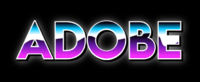 Adobe Текстовый эффект