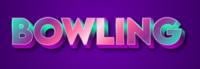 Bowling Texteffekt