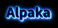 Alpaka Texteffekt