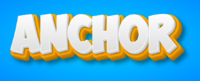Anchor Efecto de texto