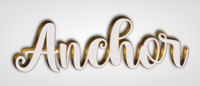 Anchor テキスト効果