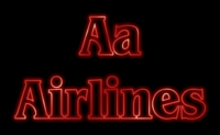 Aa Airlines Effet de texte
