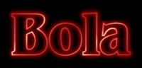 Bola Efecto de texto