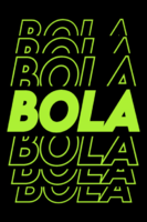 Bola Tekst effect