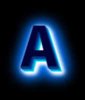 A Text effect