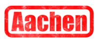 Aachen Text effect