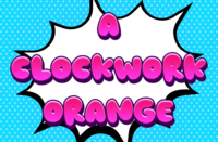 A Clockwork Orange Text effect