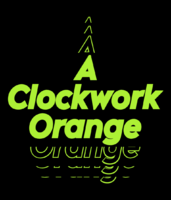 A Clockwork Orange Text effect