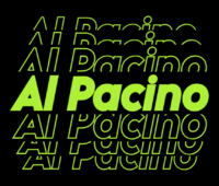 Al Pacino Texteffekt