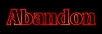 Abandon Text effect