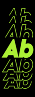 Ab Text effect
