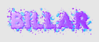 Billar Efecto de texto