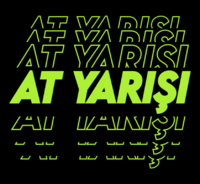 At Yarışı Metin efekti