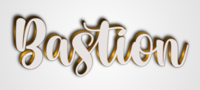 Bastion Текстовый эффект