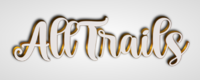 AllTrails Text effect