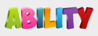 Ability Text effect