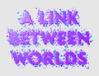 A Link Between Worlds Text effect