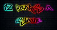12 Years a Slave Text effect